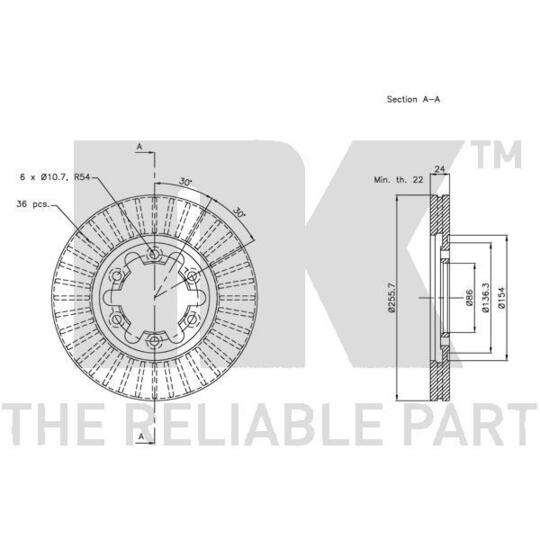 203255 - Brake Disc 