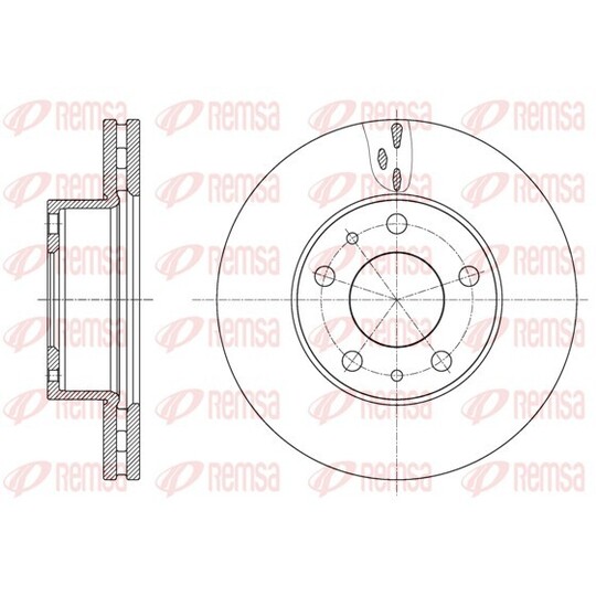 61637.10 - Brake Disc 