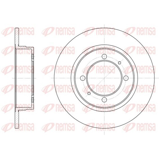 6390.00 - Brake Disc 