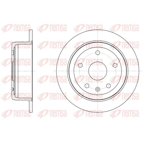 6872.00 - Brake Disc 