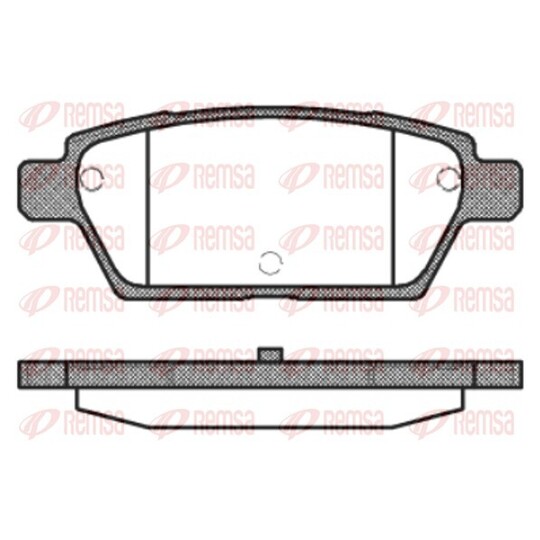 1195.10 - Brake Pad Set, disc brake 