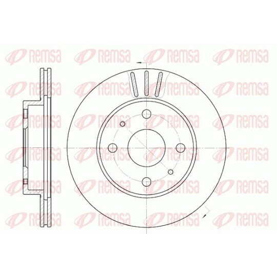 6954.10 - Brake Disc 