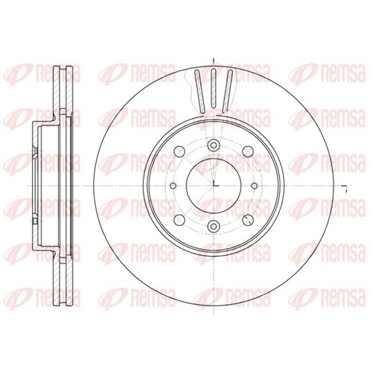 61153.10 - Brake Disc 