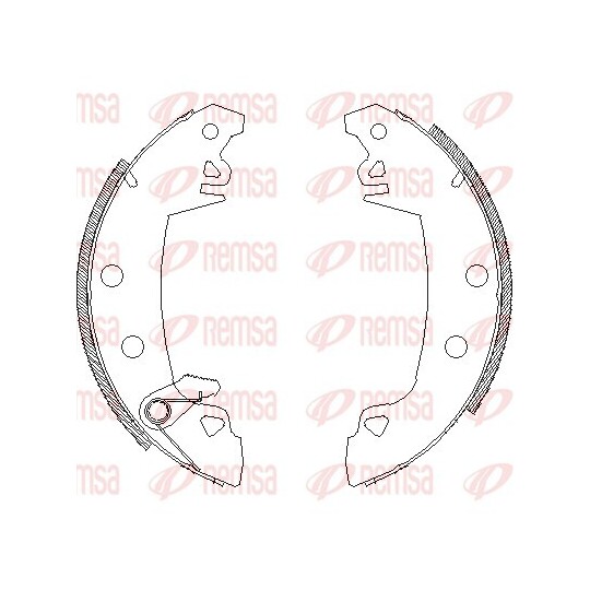 4017.03 - Brake Shoe 