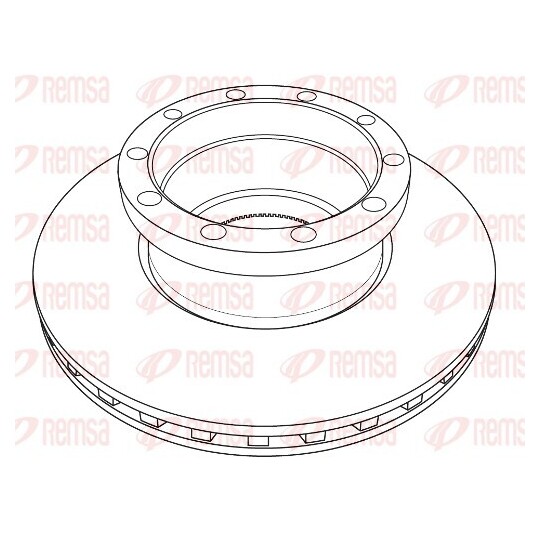 NCA1231.20 - Brake Disc 