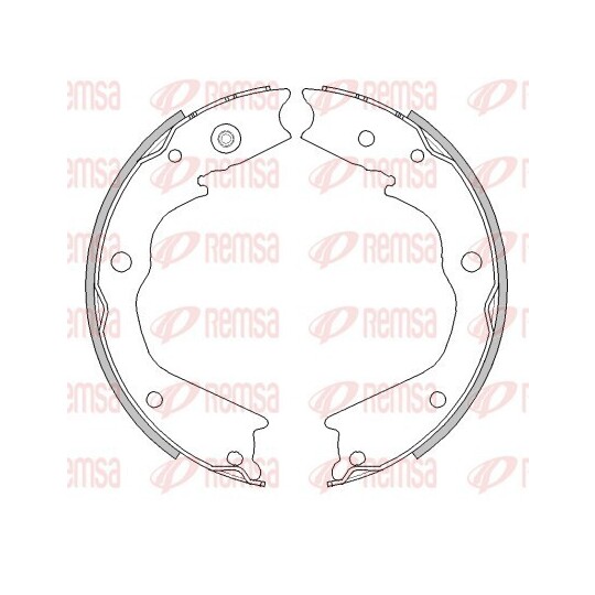 Brake Shoe, parking brake