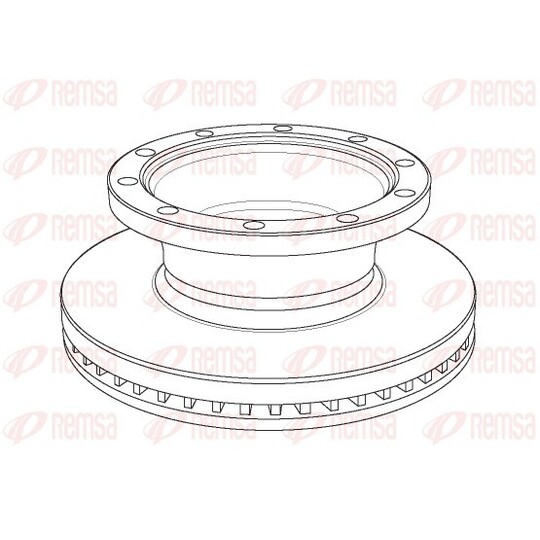 NCA1166.20 - Brake Disc 