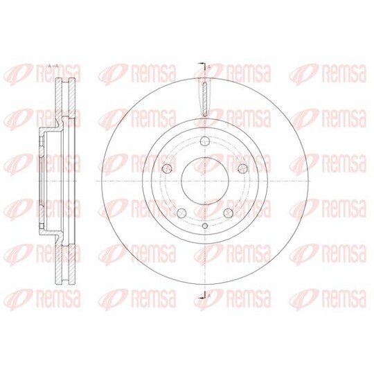 61520.10 - Brake Disc 