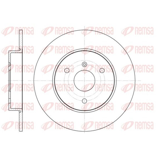 6617.00 - Brake Disc 