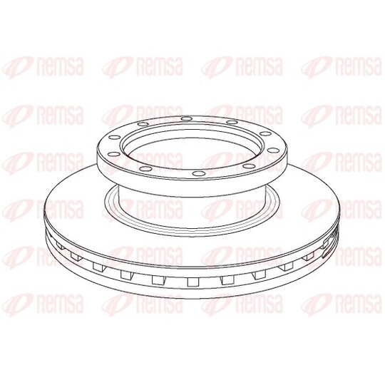 NCA1061.20 - Brake Disc 