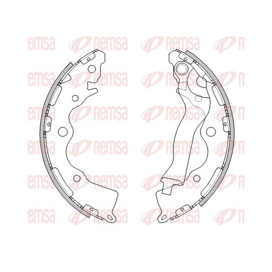 4525.00 - Brake Shoe 