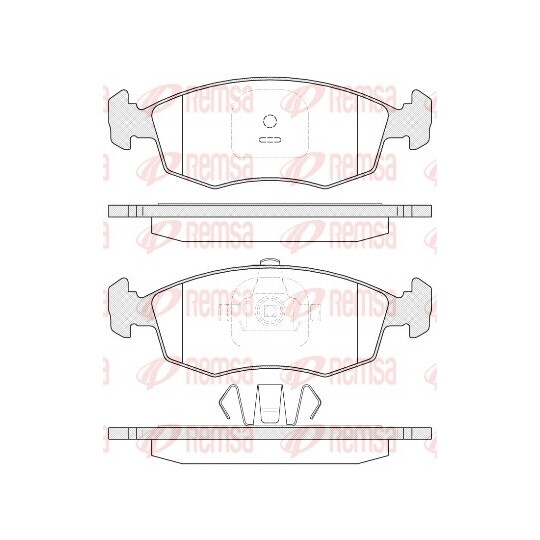 0172.35 - Brake Pad Set, disc brake 