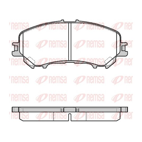 1318.22 - Brake Pad Set, disc brake 