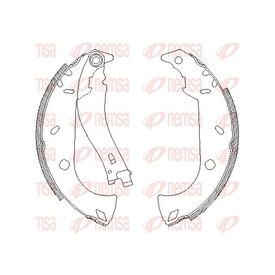 4180.01 - Brake Shoe 