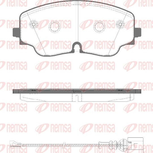 1984.01 - Brake Pad Set, disc brake 