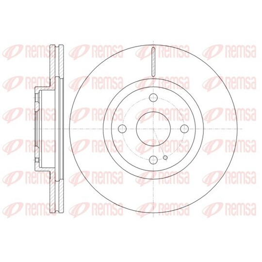 61380.10 - Brake Disc 