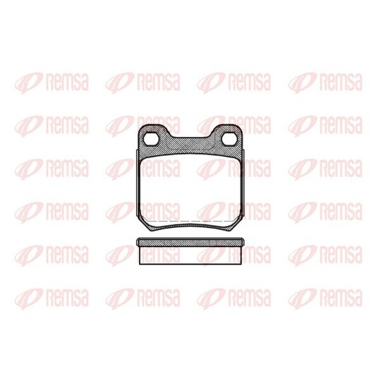 0239.60 - Brake Pad Set, disc brake 