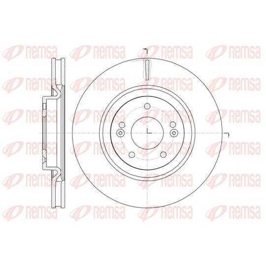 61436.10 - Brake Disc 