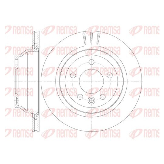 61160.10 - Brake Disc 