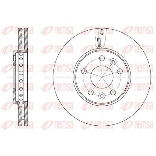 61625.10 - Brake Disc 