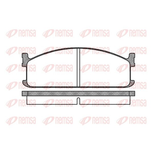 0204.00 - Brake Pad Set, disc brake 