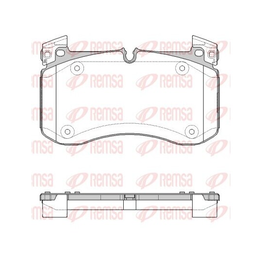 1840.00 - Brake Pad Set, disc brake 