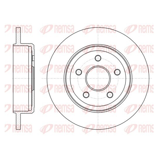 61211.00 - Brake Disc 