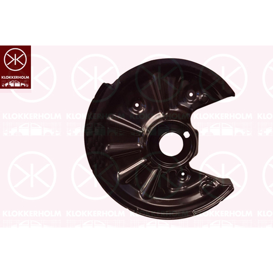 6614877 - Splash Panel, brake disc 