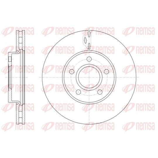 61560.10 - Brake Disc 