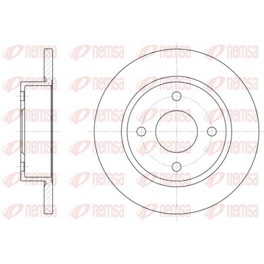 6047.00 - Brake Disc 