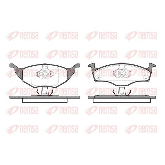 0718.20 - Brake Pad Set, disc brake 