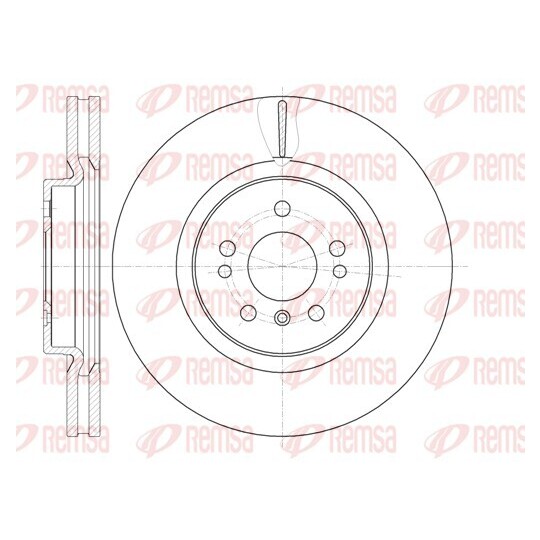 61165.10 - Brake Disc 