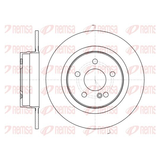 61070.00 - Brake Disc 