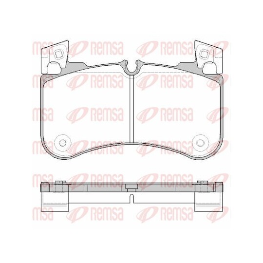 1831.00 - Brake Pad Set, disc brake 