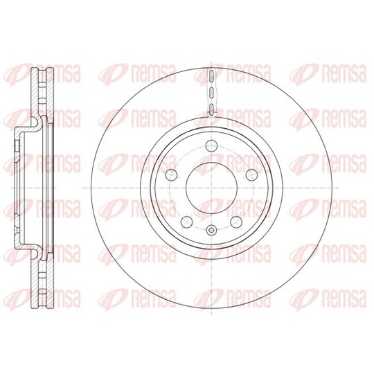 61543.10 - Brake Disc 