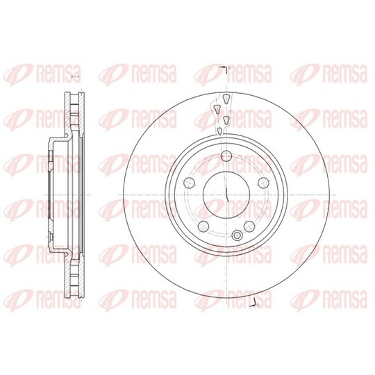 61522.10 - Brake Disc 