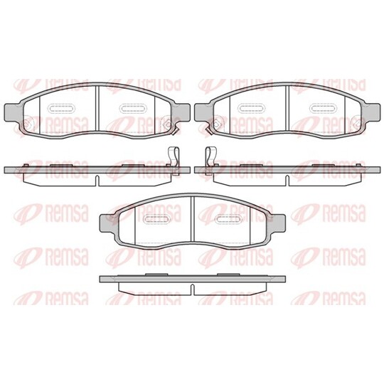 1094.32 - Brake Pad Set, disc brake 