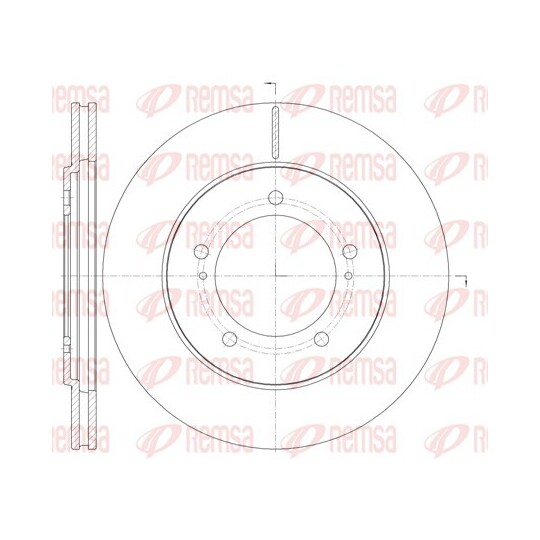 61233.10 - Brake Disc 