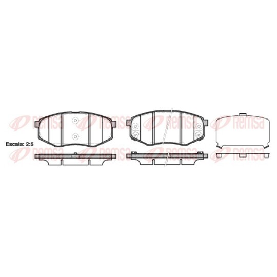 1426.02 - Brake Pad Set, disc brake 