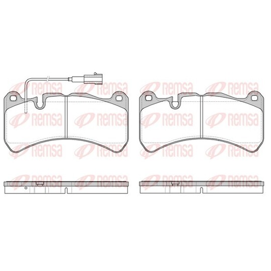 1192.11 - Brake Pad Set, disc brake 