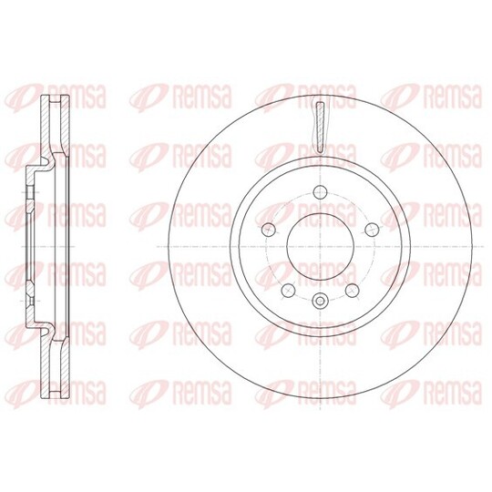 61541.10 - Brake Disc 