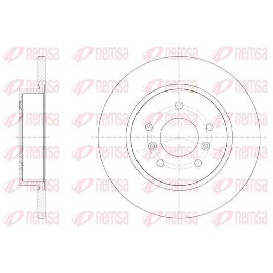 61582.00 - Brake Disc 