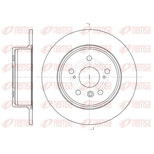 61128.00 - Brake Disc 