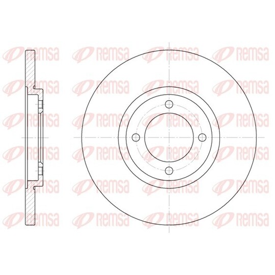 6362.00 - Brake Disc 