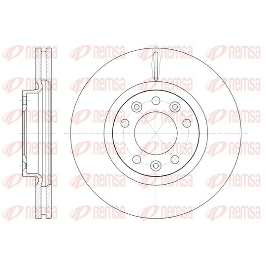 61471.10 - Brake Disc 