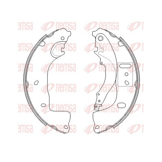 4539.00 - Brake Shoe 