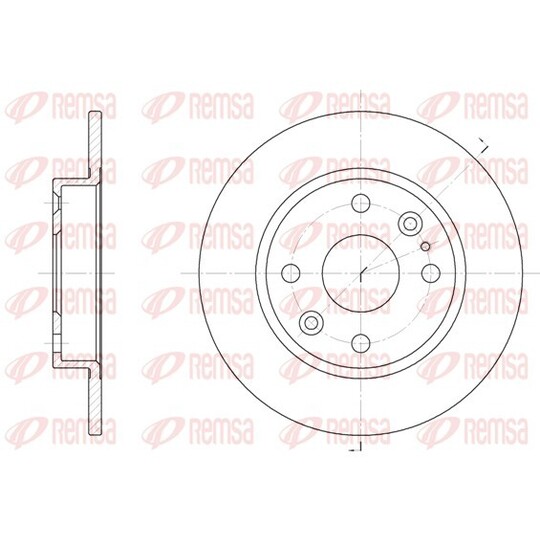 61119.00 - Brake Disc 