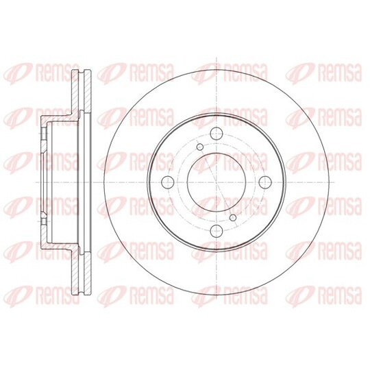 61371.10 - Brake Disc 