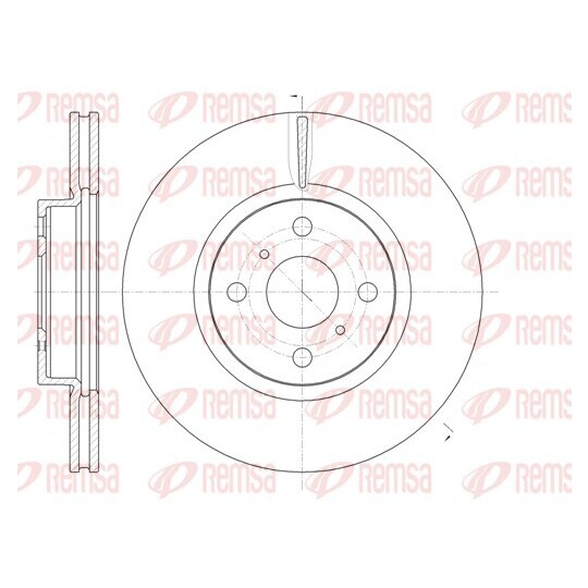 61006.10 - Brake Disc 