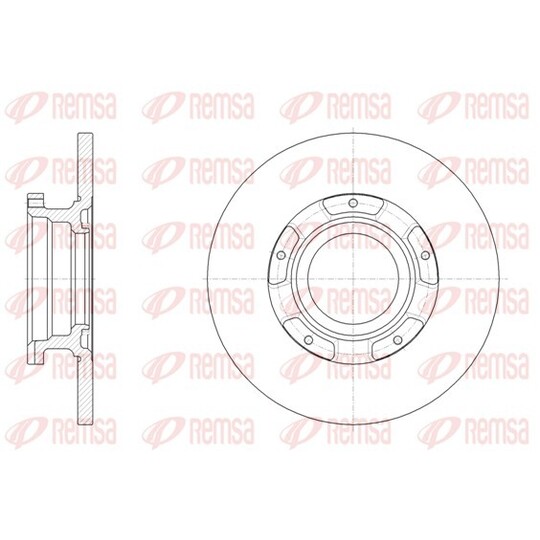 61566.00 - Brake Disc 